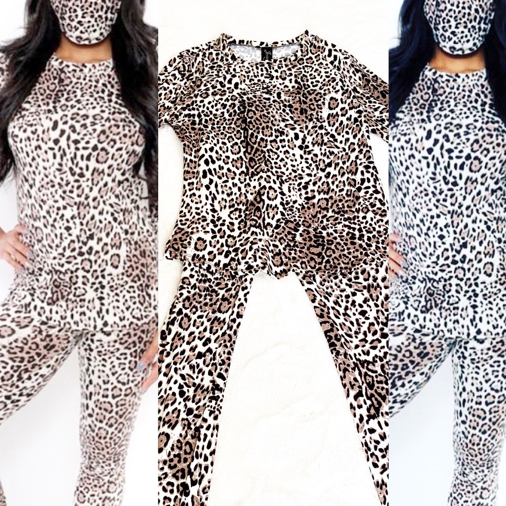 Cheatah  Print 3 PCs Set